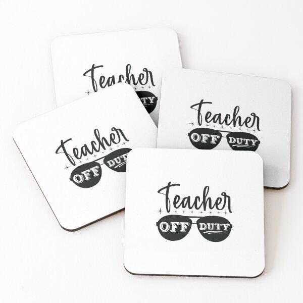 Item preview, TEACHER OFF DUTY designed and sold by SticerOcean.