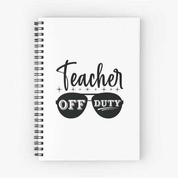 Item preview, TEACHER OFF DUTY designed and sold by SticerOcean.