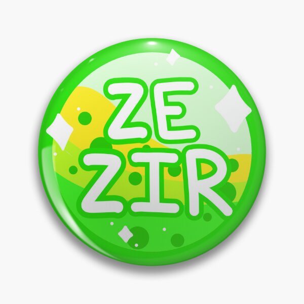 Item preview, ze/zir lime green & yellow boba designed and sold by pridefrogprints.