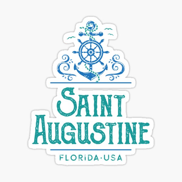 Item preview, St. Augustine Florida Nautical Design designed and sold by Futurebeachbum.
