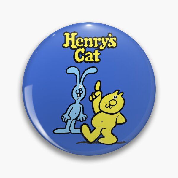 Item preview, Henry's Cat with Chris Rabbit Retro 1980s designed and sold by FunnehGacha.