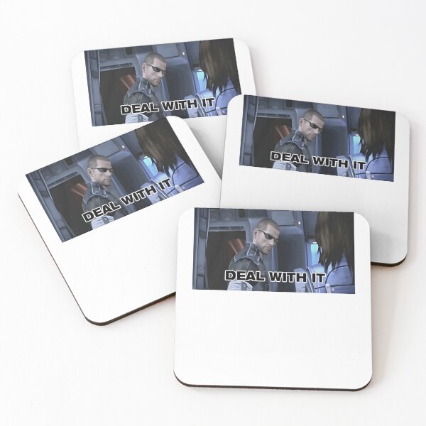 Item preview, Deal With It Mass Effect 2 Garrus Vakarian Citadel Commande designed and sold by LillianMitc.