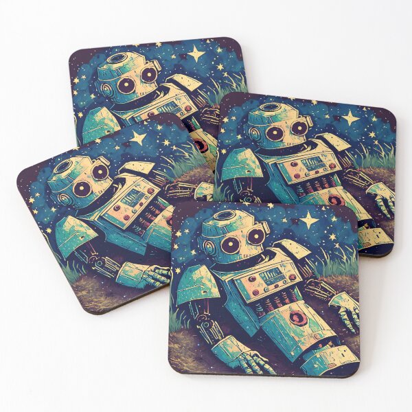 Item preview, Discarded Toy Robot- Title: Forgotten Fun In Japanese Characters designed and sold by Agunikyle.