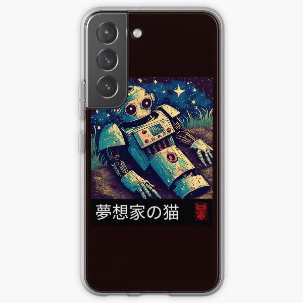 Discarded Toy Robot- Title: Forgotten Fun In Japanese Characters Samsung Galaxy Soft Case