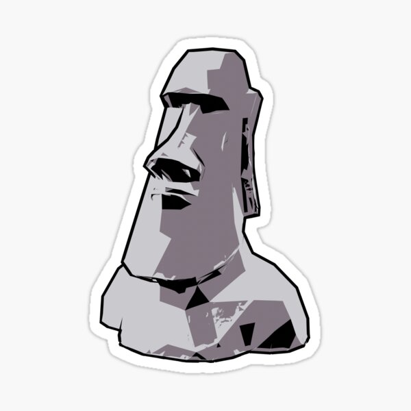 Jotaro Stone Face, Moai Emoji