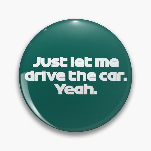 Item preview, Driver #18 Let Me Drive the Car | Best Team Radio Bahrain 2023 Season (Emerald Green BG) designed and sold by FilipeFerreira.