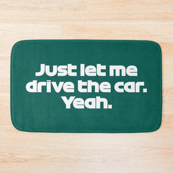 Item preview, Driver #18 Let Me Drive the Car | Best Team Radio Bahrain 2023 Season (Emerald Green BG) designed and sold by FilipeFerreira.
