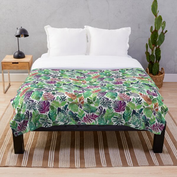 Item preview, Botanical Tropical Leaves Pattern designed and sold by Youpattern.