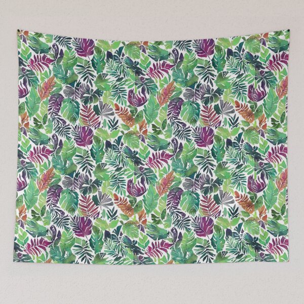Item preview, Botanical Tropical Leaves Pattern designed and sold by Youpattern.