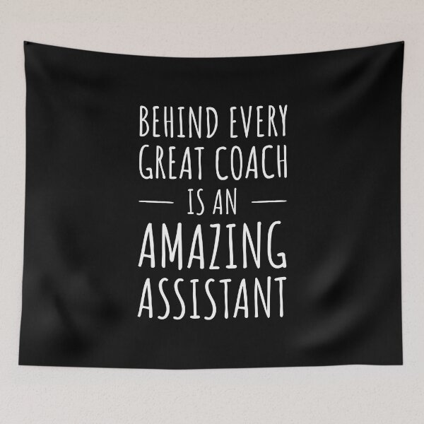 Item preview, Behind Every Great Coach Is An Amazing Assistant I designed and sold by Lemon Pepper.