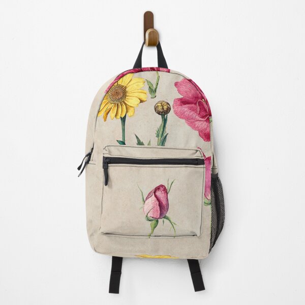 Item preview, A Botanical Masterpiece: Jacques Le Moyne de Morgues' Study of French Roses and Oxeye Daisy designed and sold by EmeraldeaArt.