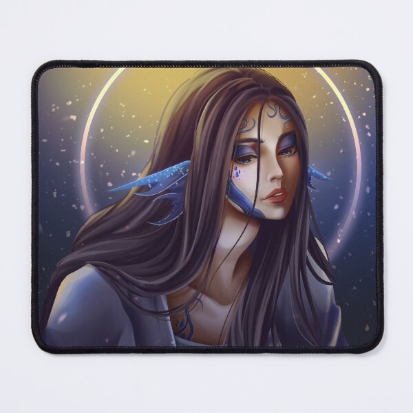 Item preview, Mythical Girl in Starry Night designed and sold by mizuyro.