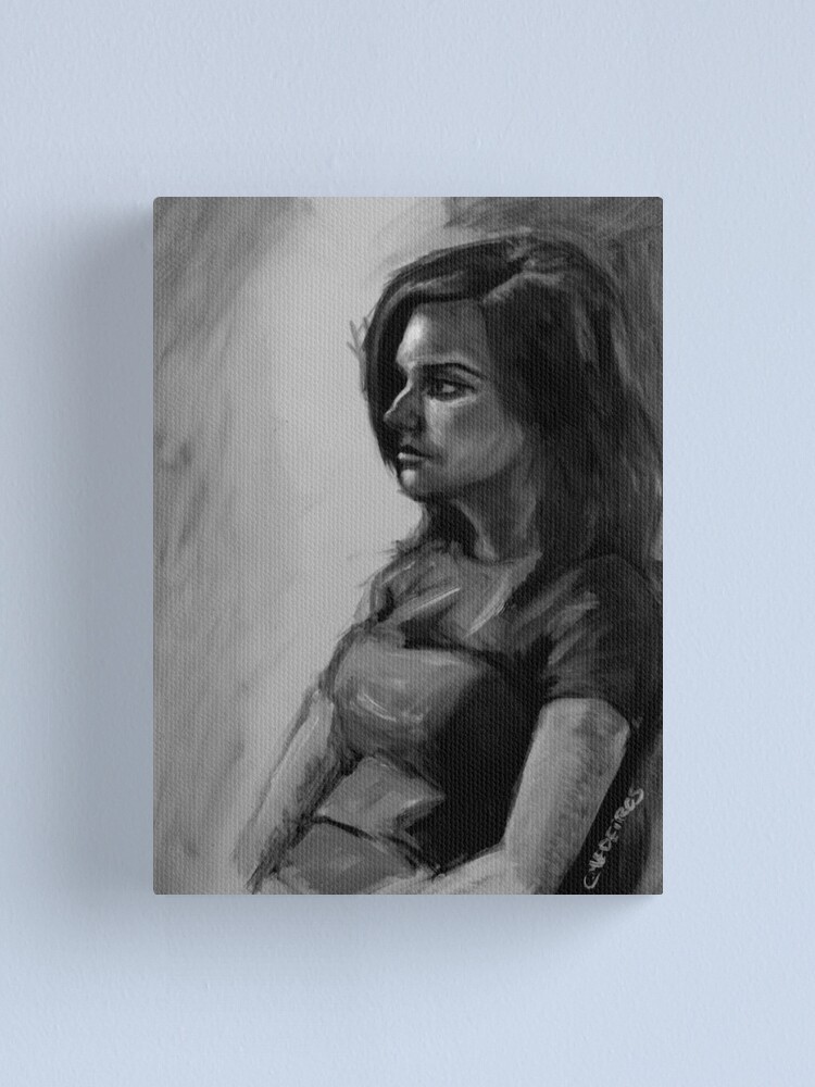 Alternate view of Life painting Canvas Print