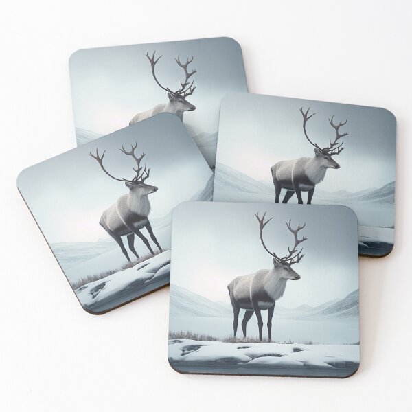 Item preview, Scandi Winter Minimalist Reindeer  designed and sold by Abili-Tees.