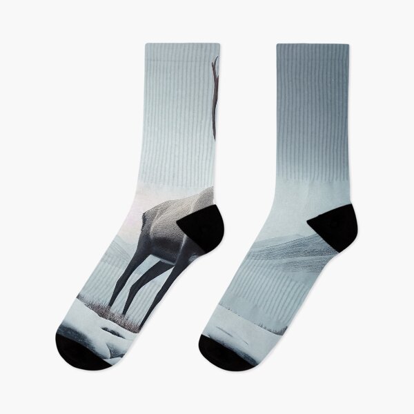 Item preview, Scandi Winter Minimalist Reindeer  designed and sold by Abili-Tees.