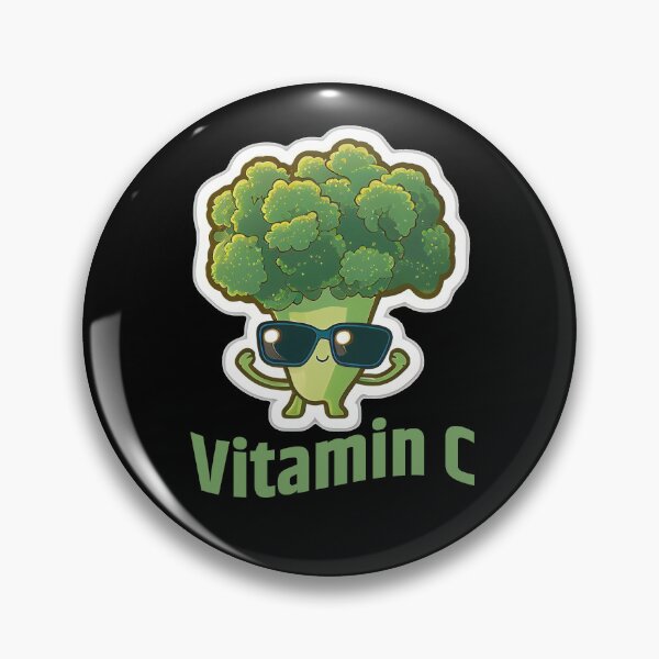 Item preview, Super Cute Broccoli Wearing Sunglasses Kawaii Vitamin C foods designed and sold by MCreativeStore.