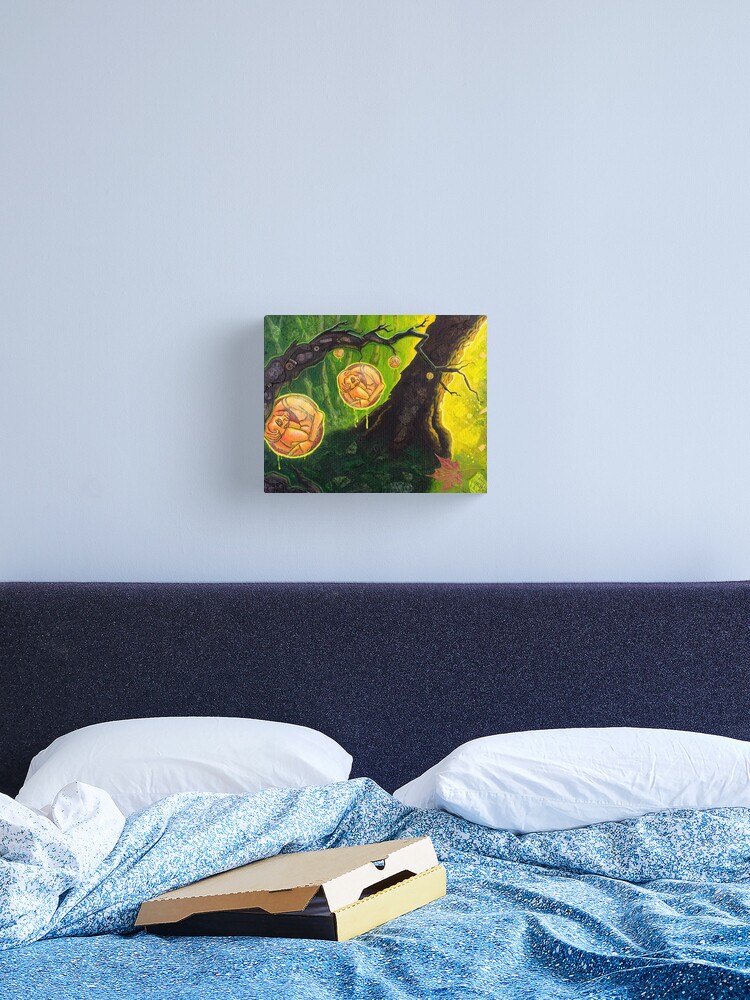 Thumbnail 2 of 3, Canvas Print, Forbidden Fruit designed and sold by mistertengu74.