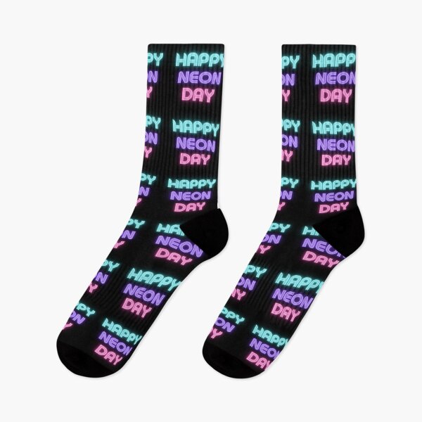 Item preview, Happy Neon Day designed and sold by Bmc-Designer.