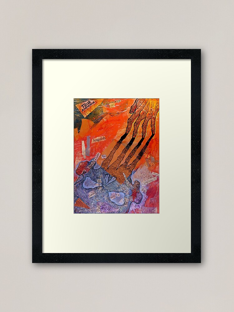 Alternate view of Titus Andronicus poster Framed Art Print