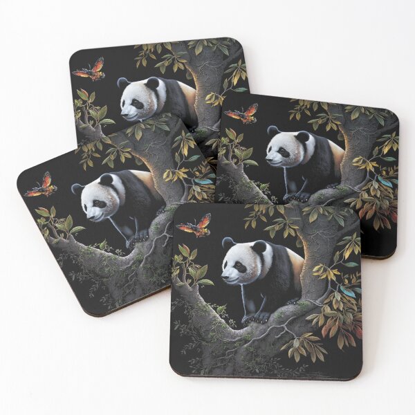 Item preview, Panda On A Tree. designed and sold by DiamondPixel.