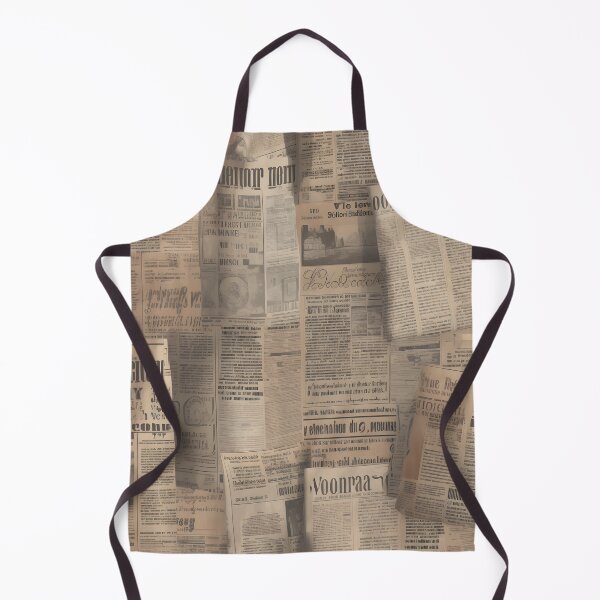 Item preview, Vintage newspaper pattern designed and sold by AI Creations ⭐⭐⭐⭐⭐.
