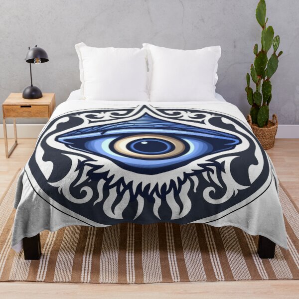 Item preview, Evil Eye Blue And White Greek Nazar designed and sold by JackCurtis1991.