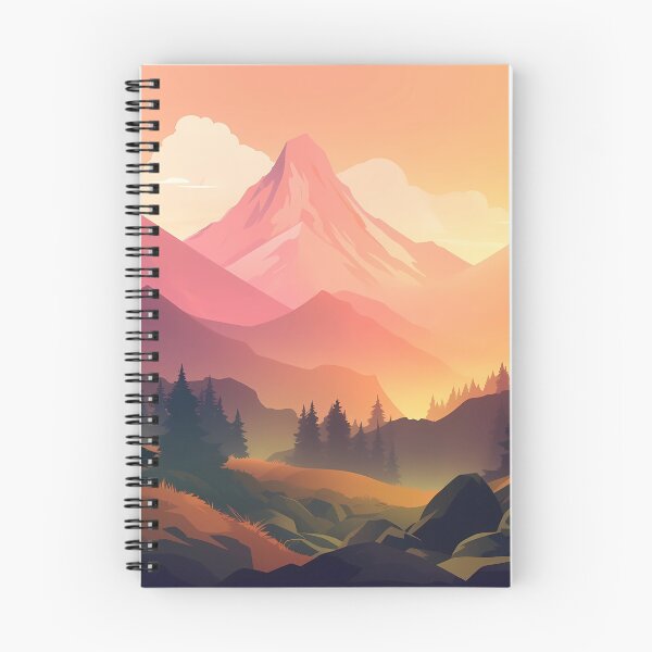 Item preview, Beautiful mountain landscape with forest designed and sold by randrdesign.
