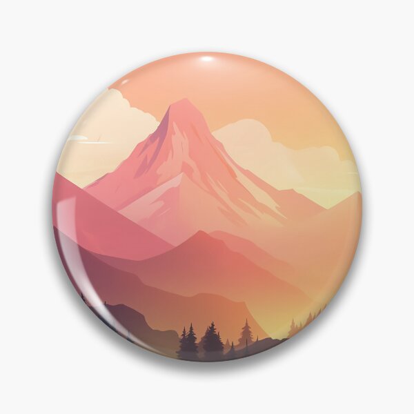 Item preview, Beautiful mountain landscape with forest designed and sold by randrdesign.