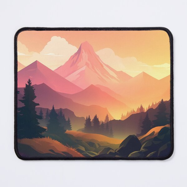 Item preview, Beautiful mountain landscape with forest designed and sold by randrdesign.