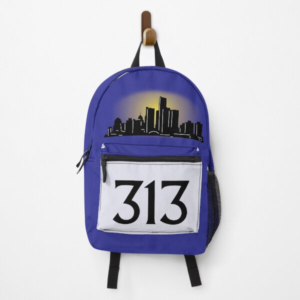 Item preview, Detroit 313 Backpack designed and sold by Colin Polley.