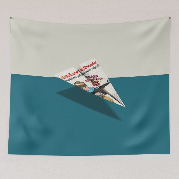 Item preview, M-16 Toy Machine Gun Comic Book Ad Paper Airplane designed and sold by YoPedro.