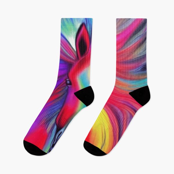 Item preview, multicolored equine designed and sold by Merelita.