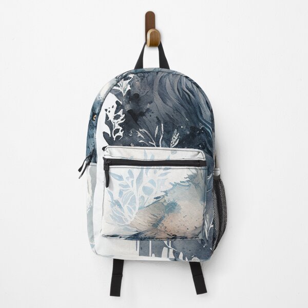 Item preview, Stunning Ornamental Watercolor Wolf in Winter designed and sold by Abili-Tees.