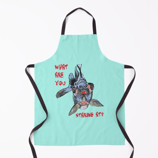 Item preview, Goldfish And Fun What Are You Staring At Quote designed and sold by taiche.