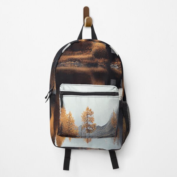 Item preview, Nordic Autumn Cottage Superb Minimalism Landscape Art designed and sold by Abili-Tees.