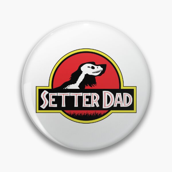 Item preview, (For Bright Background) Jurassic Setter Dad designed and sold by More Cute Dogs.