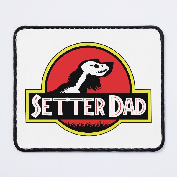 Item preview, (For Bright Background) Jurassic Setter Dad designed and sold by More Cute Dogs.