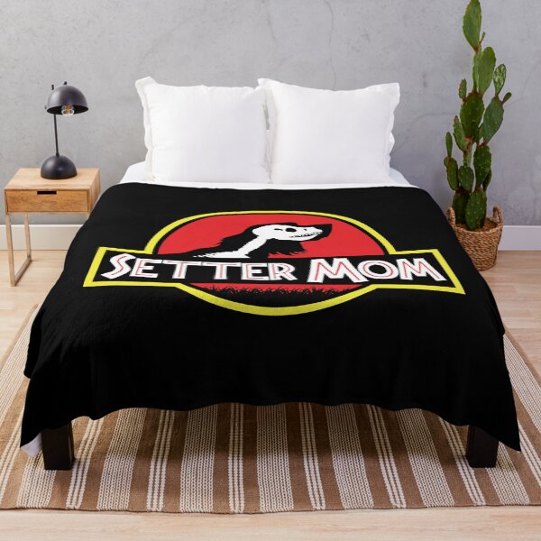 Item preview, (For Dark Background) Jurassic Setter Mom designed and sold by More Cute Dogs.