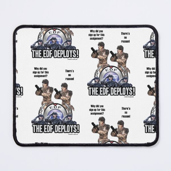 Item preview, Earth Defense Force Ranger talk Earth Defense Force EDF E.D.F. designed and sold by katydubu.
