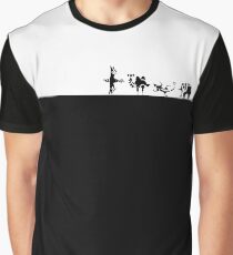 Camiseta gráfica Aliento de lo salvaje: bestias divinas cargando la pantalla pequeño negro
