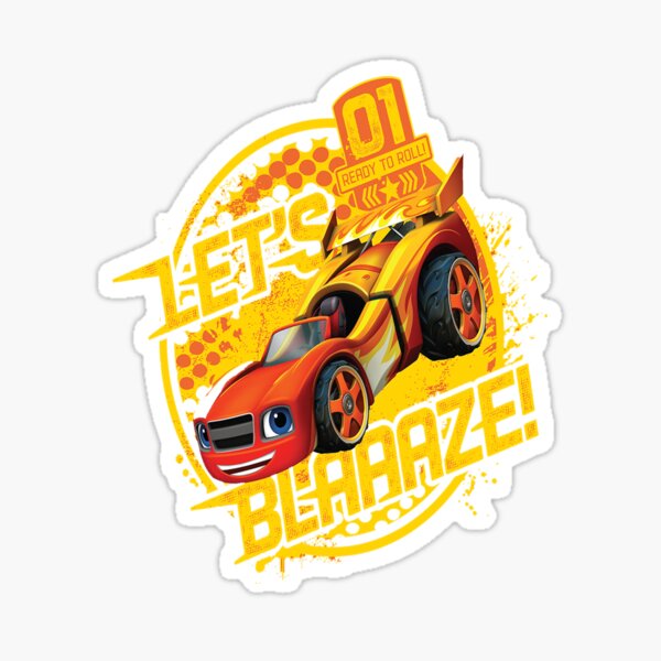 Darington Car Animation, blaze, sticker, cartoon png