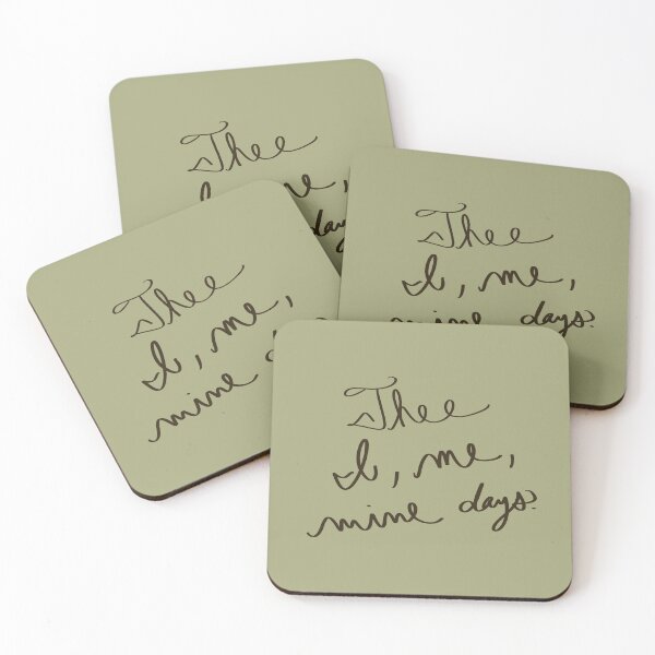 Item preview, Thee I, Me, Mine Days designed and sold by abeink.