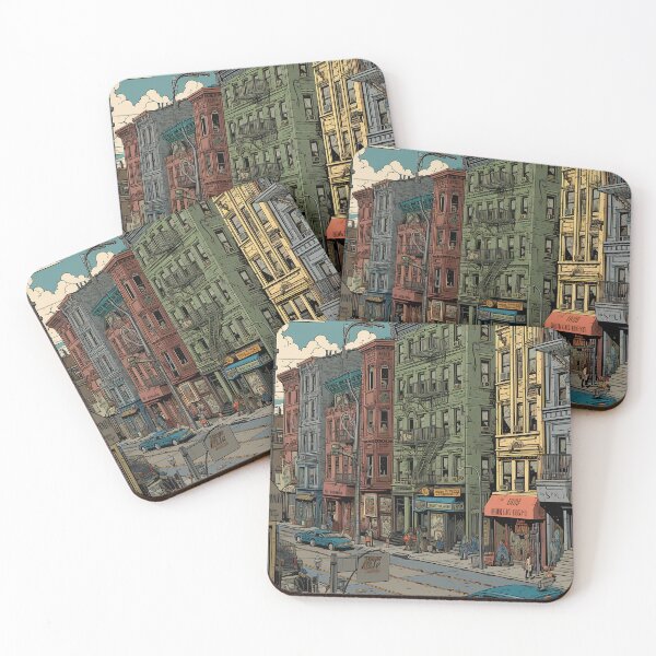 Item preview, Downtown New York designed and sold by Retro Type.