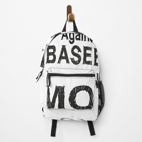 Item preview, mom against white baseball pants shirt designed and sold by AlexyArtDesign.