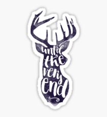 Until The Very End Sticker