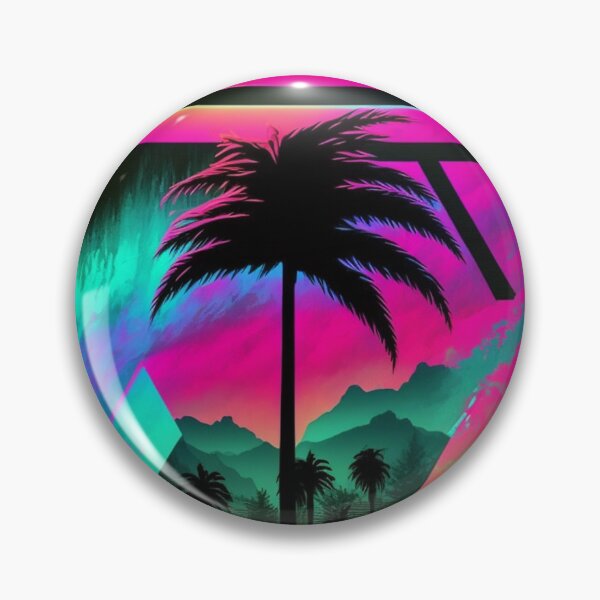 Item preview, 80s Synthwave Retrowave Palms designed and sold by RESToRAPTOR.