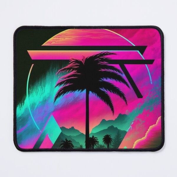 Item preview, 80s Synthwave Retrowave Palms designed and sold by RESToRAPTOR.