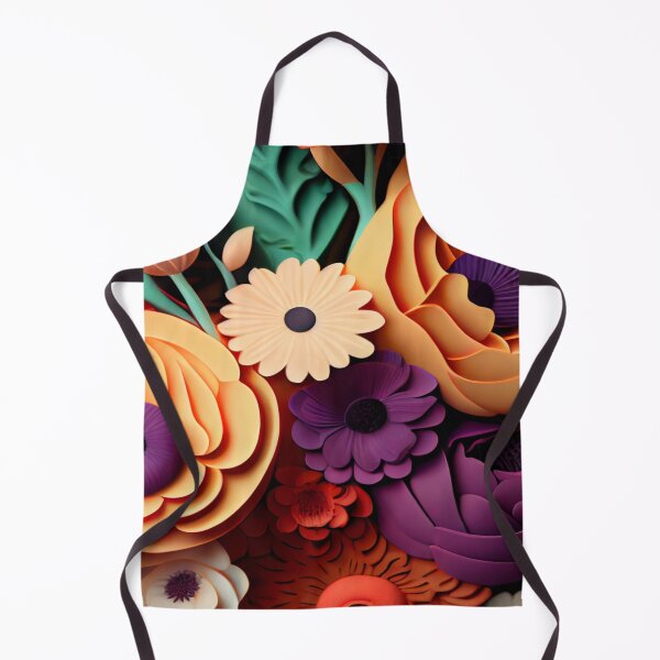 Item preview, Flower Papercut Art style designed and sold by brainydkidstore.
