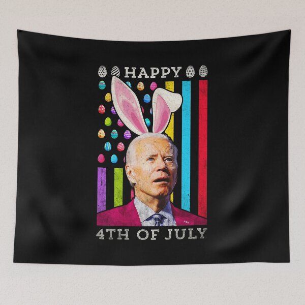Item preview, Funny Joe Biden Easter Happy 4th Of July Biden Bunny designed and sold by RosannaArt.