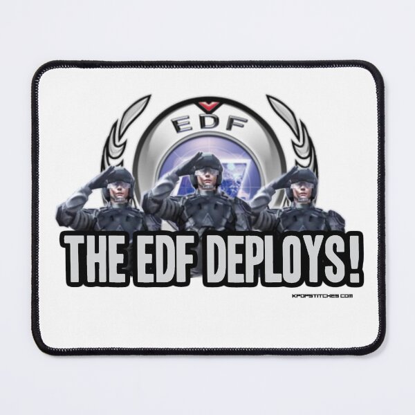Item preview, Earth Defense Force The EDF Deploys! Earth Defense Force EDF E.D.F. designed and sold by katydubu.